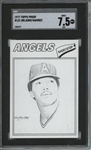 1977 Topps #131 Orlando Ramirez 9 card progressive proof.